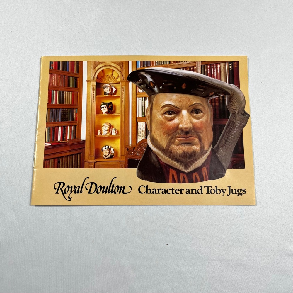 Royal Doulton Character and Toby Jugs Catalog 1978 Vintage Reference Guide